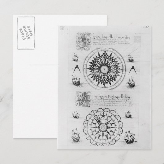 Sextant Postkarte (Vorne/Hinten)