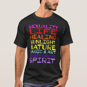 Sexualität Leben Heilung Sonnenlicht Natur Magie S T-Shirt