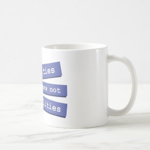 Sexualities sind nicht Persönlichkeits-Tasse 001 Kaffeetasse