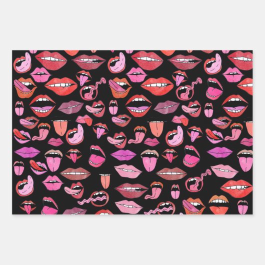 Sexuell Geschenkpapier Set (Vorderseite)