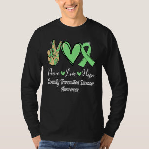 Sexuell übertragbare Krankheiten STD-Liebe Hoffnun T-Shirt