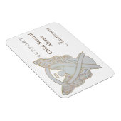 Sexueller Kindesmissbrauch Weißbandmagnete Magnet (Rechte Seite)