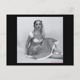 Sexueller Vintager Pinup Girl del Malcantone Postkarte