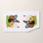 Sexuelles Quintet Badhandtuch Set (Handtuch)