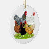 Sexuelles Quintet Keramik Ornament (Rechts)