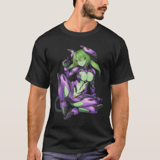 Sexy Alien android Catgirl T-Shirt
