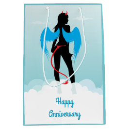 Sexy Angel Medium Geschenktasche Mittlere Geschenktüte