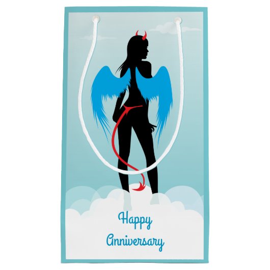 Sexy Angel Small Geschenktasche Kleine Geschenktüte (Vorderseite)