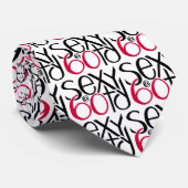 Sexy bei 60 roten Krawatte (Gerollt)