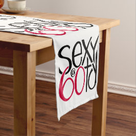 Sexy bei 60 roten Tischläufern Kurzer Tischläufer