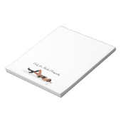 Sexy Brünett Pinup Girl Schlafkommentar Notizblock (Rotiert)