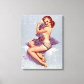 Sexy Button up Leinwanddruck (Vorderseite)