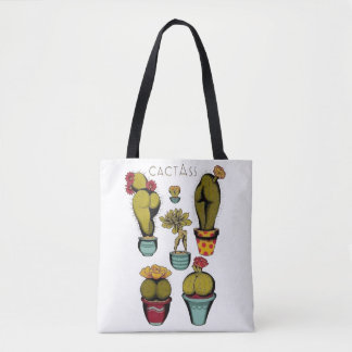 Sexy Cactus Pflanze, Botanisch, Funny Cactus Tasche