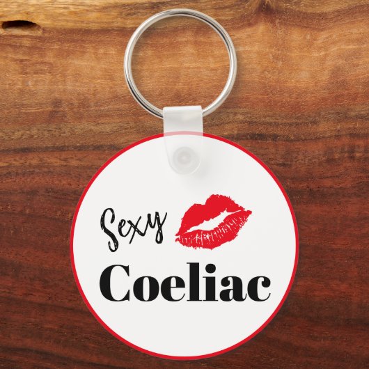 Sexy Coeliak Spaß Schlüsselanhänger (Vorderseite)