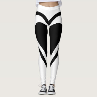Sexy das Herz-Leggings der Frauen Leggings