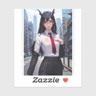 Sexy Demon, erwachsener Geschäftszweig Aufkleber