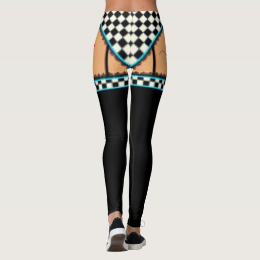 sexy Dessous Leggings (Rückseite)