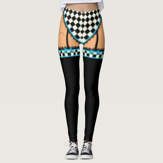 sexy Dessous Leggings (Vorderseite)