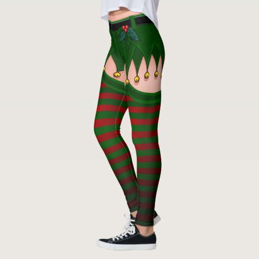 Sexy Elf Leggings Weihnachtskostümchen (Links)