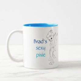 Sexy Elf-Tasse Kilometers Golland Brads Zweifarbige Tasse