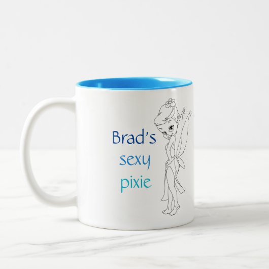 Sexy Elf-Tasse Kilometers Golland Brads Zweifarbige Tasse (Links)