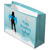 Sexy Engels-große Geschenk-Tasche Große Geschenktüte (Vorderseite Schrägansicht)