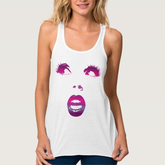 Sexy Face Tank Top (Vorderseite)