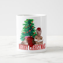 Sexy Frohe Weihnachtskaffee Spezialität Tasse