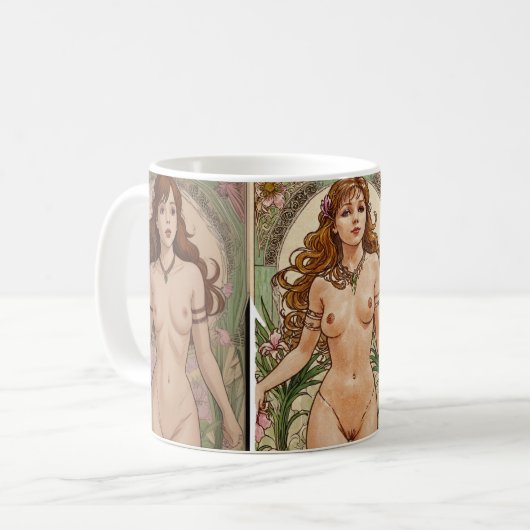 Sexy Girl Tasse (Vorderseite Links)