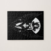 Sexy Gothic Winged Girl Puzzle (Horizontal)