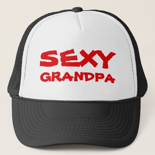 Sexy Großvater Truckerkappe (Vorderseite)