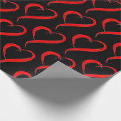 sexy Herzen Geschenkpapier (Ecke)