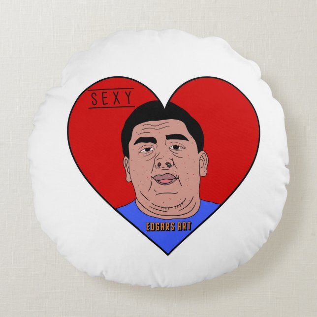 Sexy Kissen (Vorderseite)