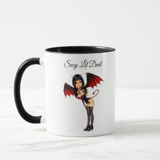 Sexy Lil Devil | Halloween Tasse (Links)