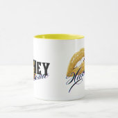 Sexy lips gold a tasse (Zentrum)