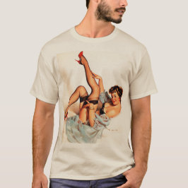 Sexy Mädchen des Retro Pinup T-Shirt