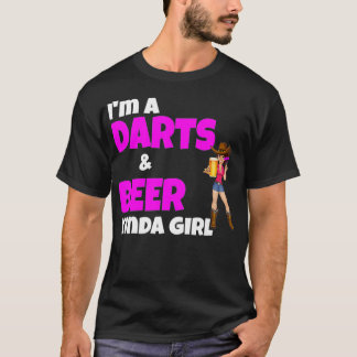 Sexy Niedlich Womens Beer and Darts League Prize f T-Shirt