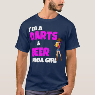 Sexy Niedlich Womens Beer and Darts League Prize f T-Shirt