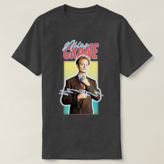 Sexy Niles Crane 90s ästhetisches Design T-Shirt (Design vorne)