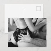 Sexy Paares Postkarte (Vorne/Hinten)