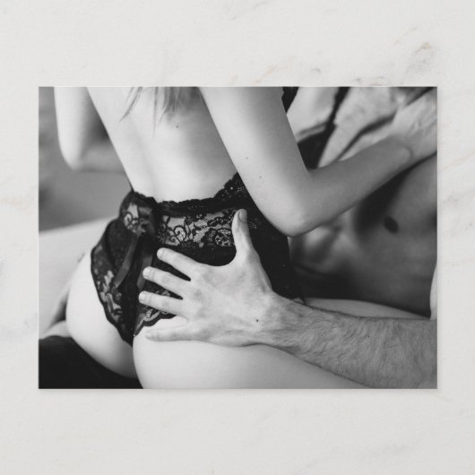 Sexy Paares Postkarte (Vorderseite)
