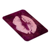 Sexy Pink Glitzer Lips Glamour Magnet (Rechte Seite)