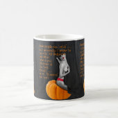 Sexy Pinup Witch Goth Halloween Meme Tasse Samhain (Mittel)