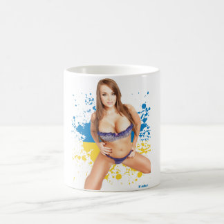 Sexy Pinupmädchen-Kaffee-Tasse Kaffeetasse