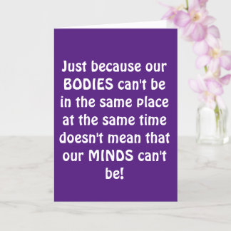 Sexy Quarantine MISS YOU Karte