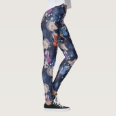 sexy Rattenblau-Leggings Leggings (Rechts)
