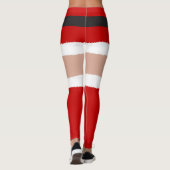 Sexy Santa Christmas Strumpfs Neuer Spaß Leggings (Rückseite)
