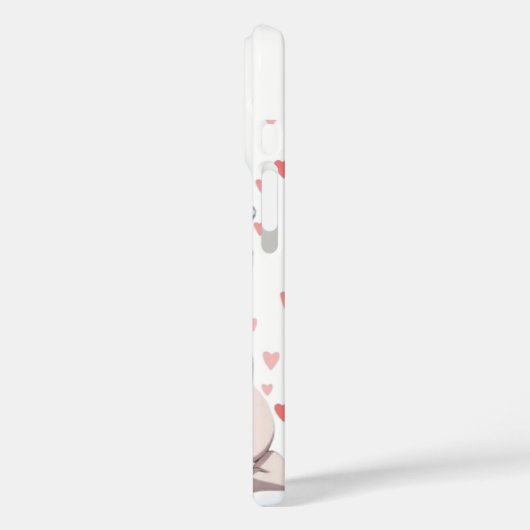 Sexy Santa Marry Cristmas Wrapped Anime Girl Case-Mate iPhone Hülle (Rückseite / Links)