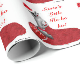Sexy Santa Pinup Giro del Malcantone Geschenkpapier