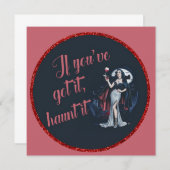 Sexy Sinnlich Vampire Wenn Sie es Got haben, verfo Einladung (Vorne/Hinten)